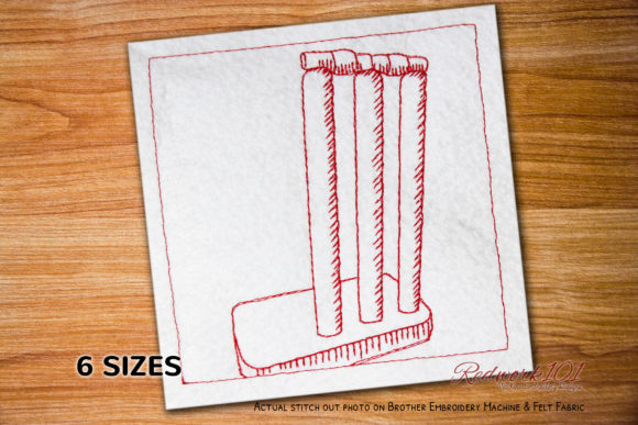 Cricket Stumps: A Game-Winning Embroidery Design for Your Shop