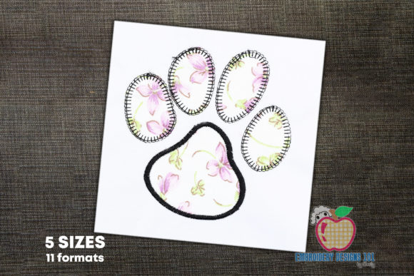 Dog Paw Print Applique Design: A Practical Project Review