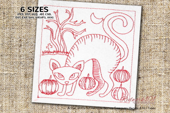 Halloween Scary Cat with Pumpkins Review