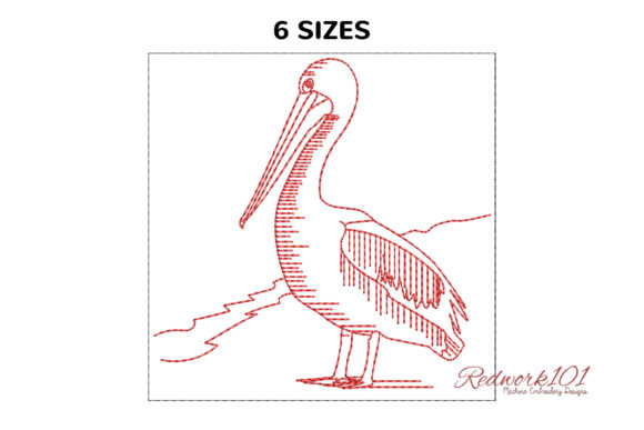 Pelican Standing on Sand Bluework: A Designer Review