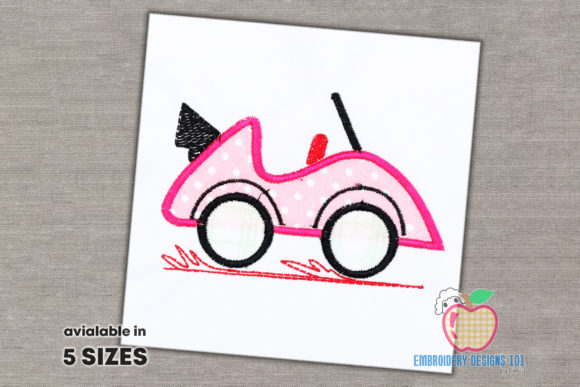 Race Cars Applique: A Designer's Review for Seasonal Products