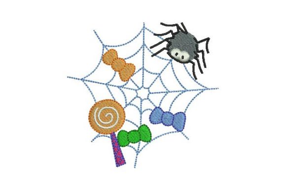 Spider Web with Candies: A Designer Review for Boutique Sweatshirts